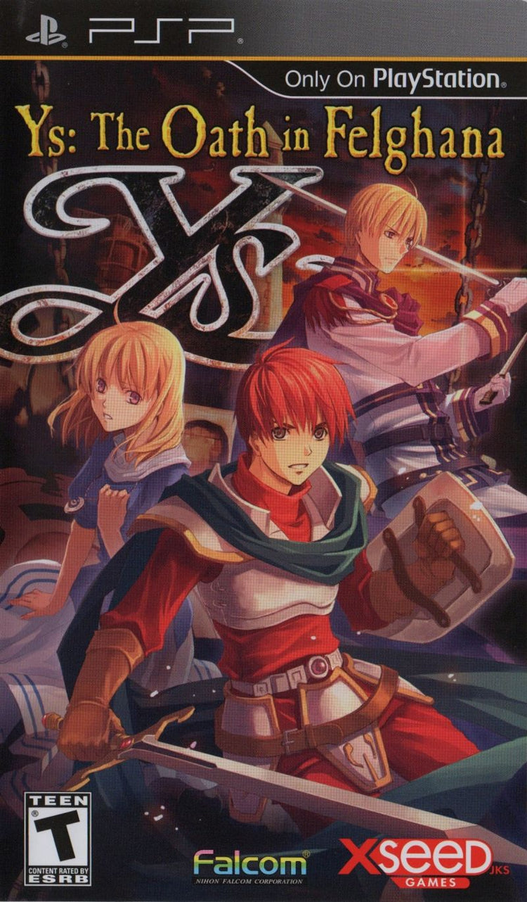 Ys: The Oath in Felghana - PSP Game