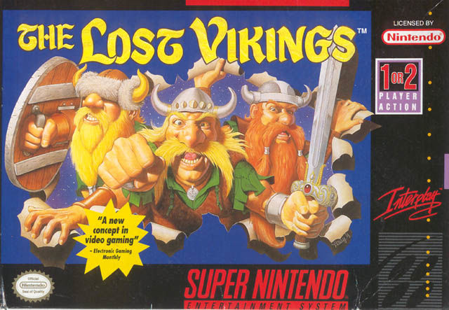 The Lost Vikings - SNES Game