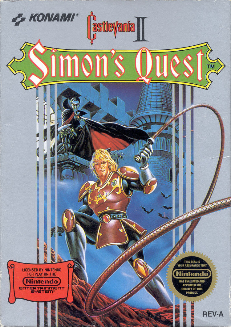 Castlevania II Simon's Quest - NES Game