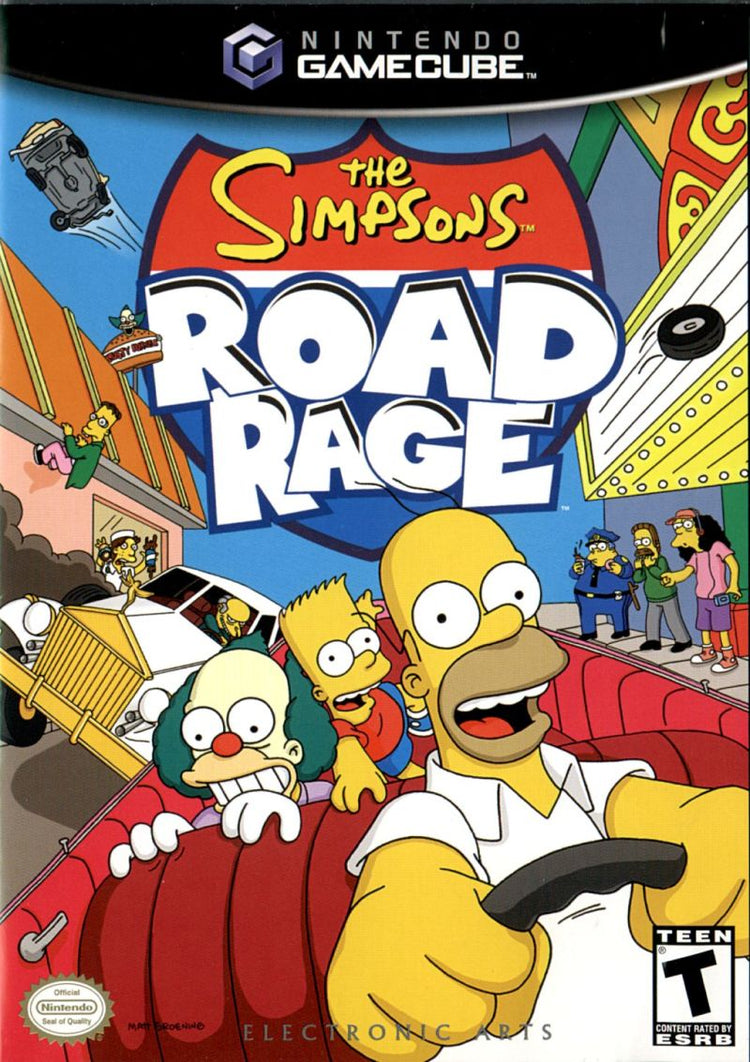 The Simpsons Road Rage - Gamecube Game