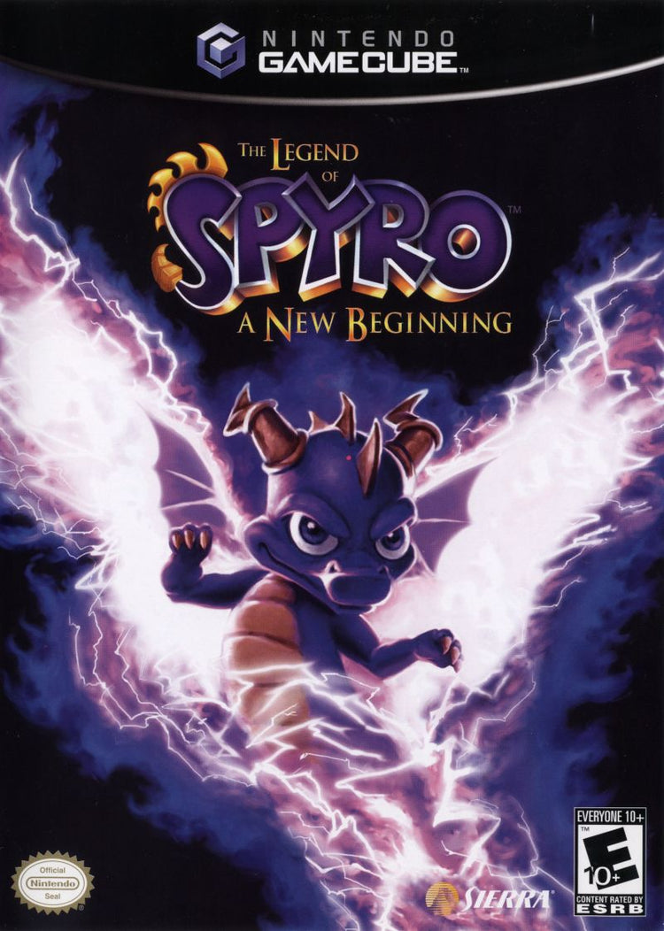 Legend of Spyro A New Beginning - Gamecube Game