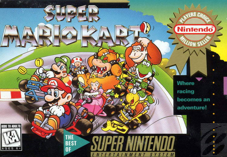Super Mario Kart - SNES Game