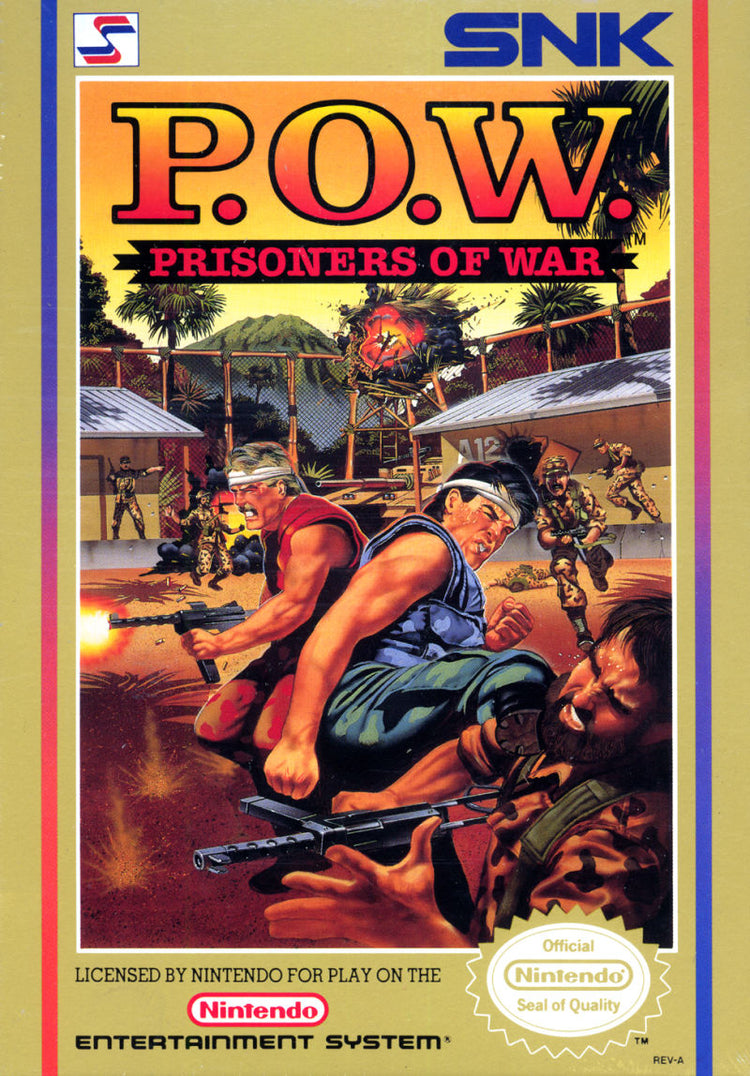 POW Prisoners of War - NES Game