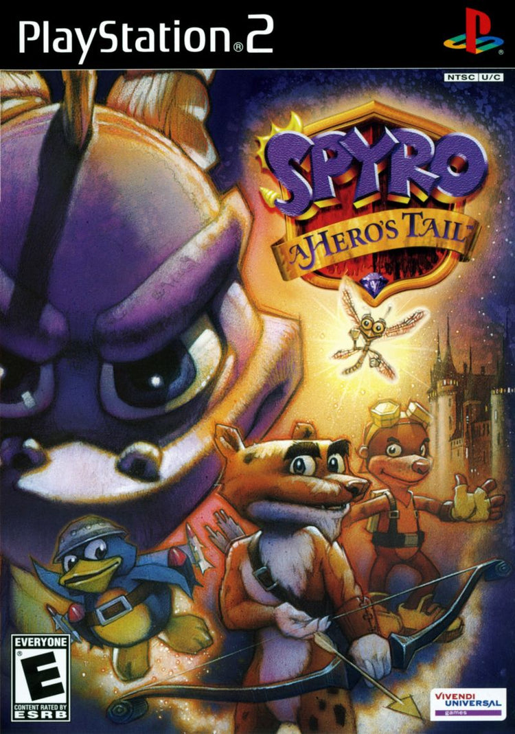 Spyro A Heros Tail - PS2 Game