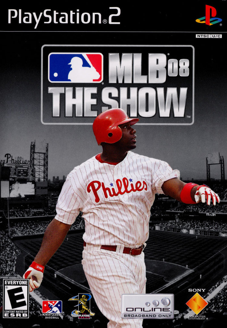 MLB 08 The Show - PS2 Game
