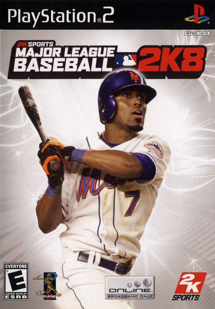 Major League Baseball 2K8 - PS2 Game