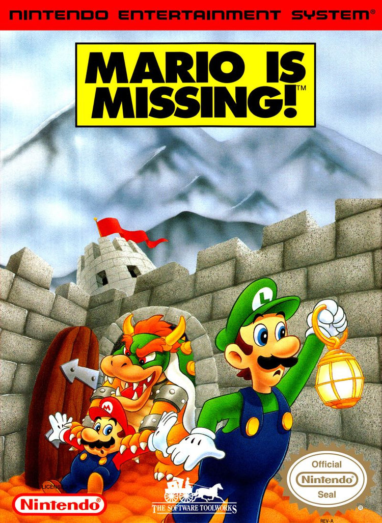 Mario Is Missing - NES Game