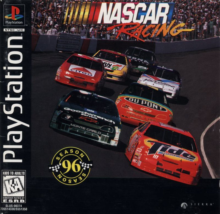 NASCAR Racing - PS1 Game