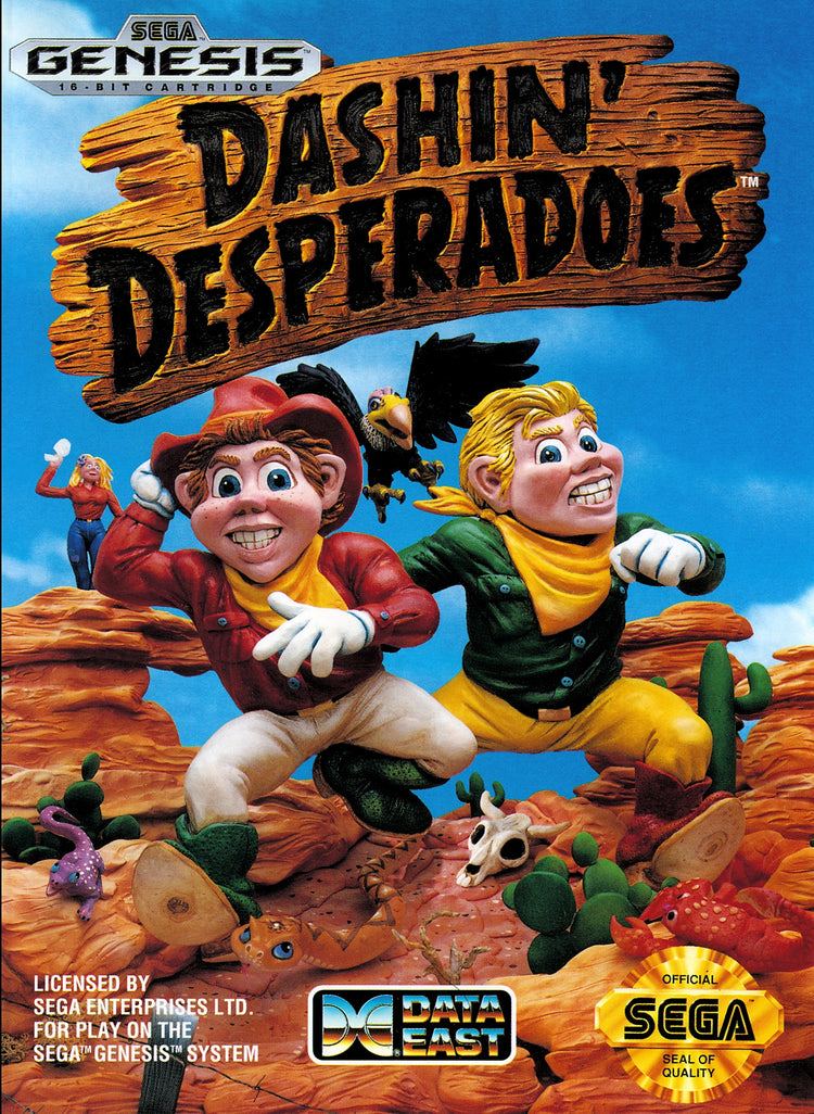Dashin' Desperadoes - Sega Genesis Game