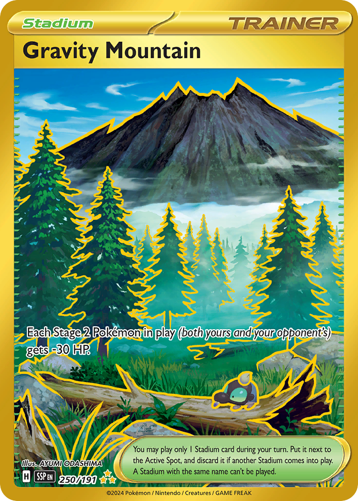 Gravity Mountain (250/191) - Surging Sparks