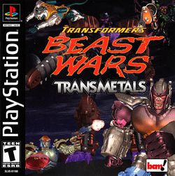 Transformers Beast Wars Transmetals - PS1 Game