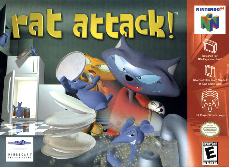 Rat Attack - Nintendo 64 Game