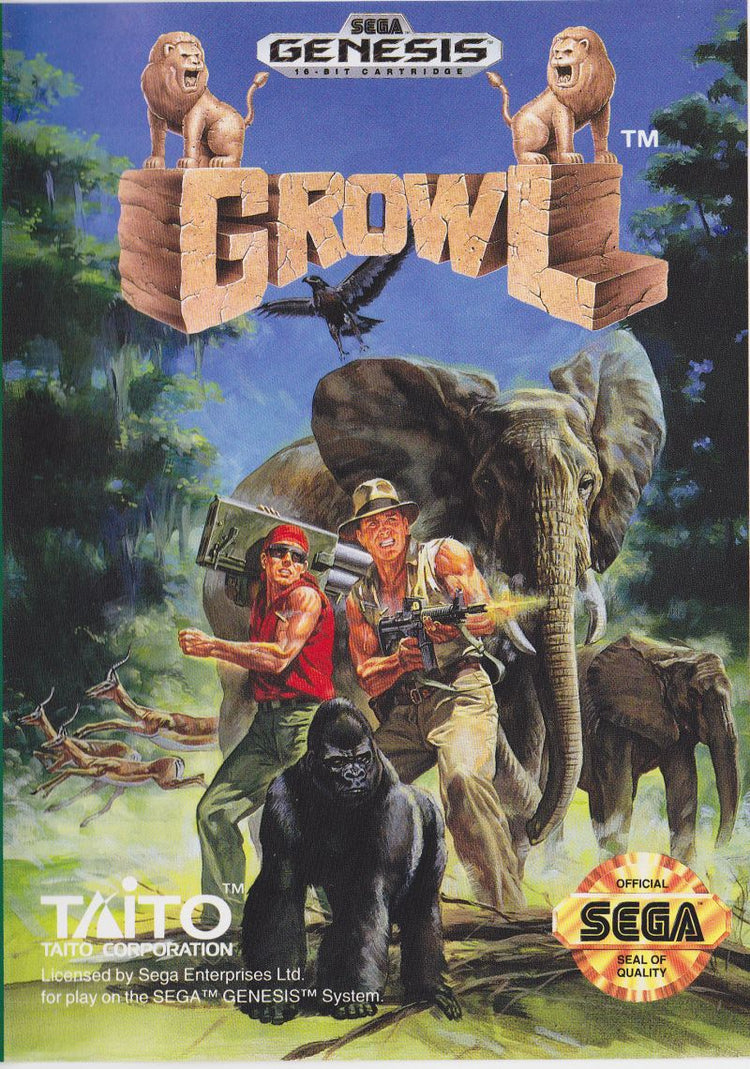 Growl - Sega Genesis Game