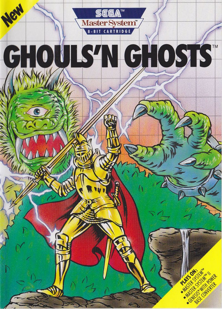 Ghouls N Ghosts - Sega Master System Game