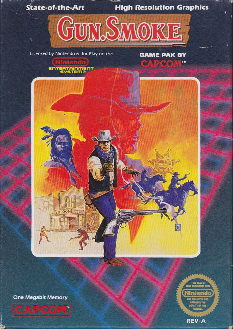 Gun.Smoke - NES Game