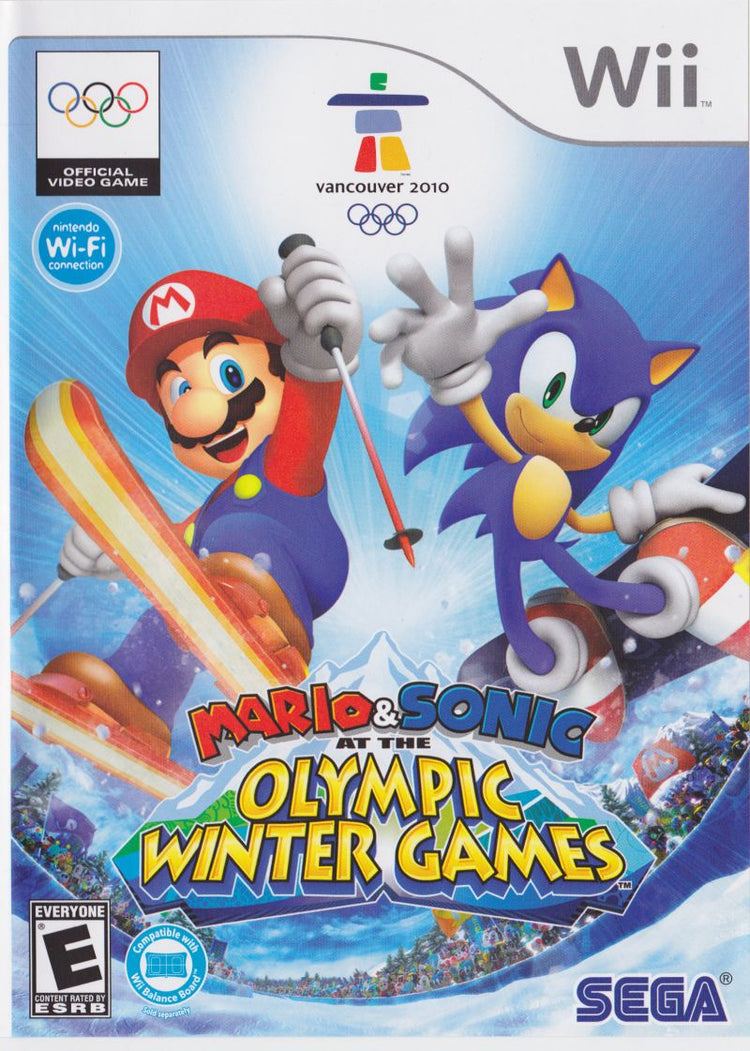 Mario and Sonic at the Olympic Winter Games - Wii Game