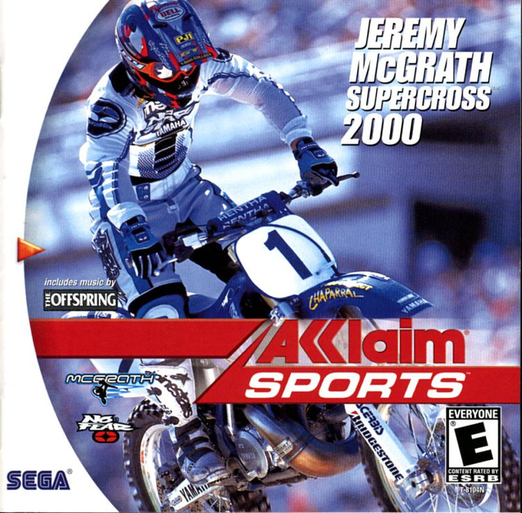 Jeremy McGrath Supercross 2000 - Sega Dreamcast Game