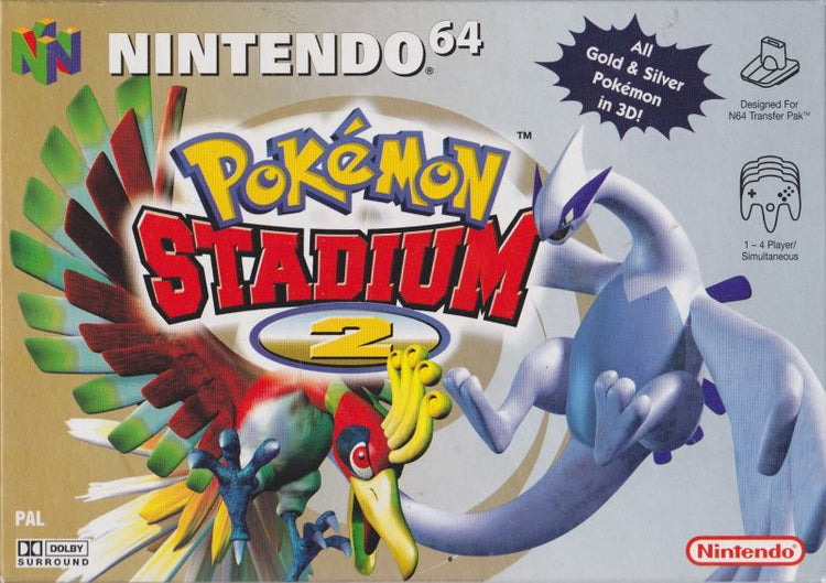 Pokemon Stadium 2 - Nintendo 64 Game