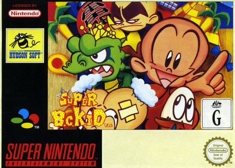 Super Bonk - SNES Game