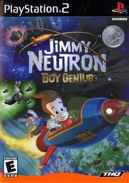 Jimmy Neutron Boy Genius - PS2 Game