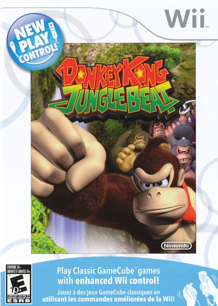 New Play Control: Donkey Kong Jungle Beat - Wii Game