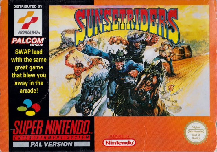 Sunset Riders - SNES Game