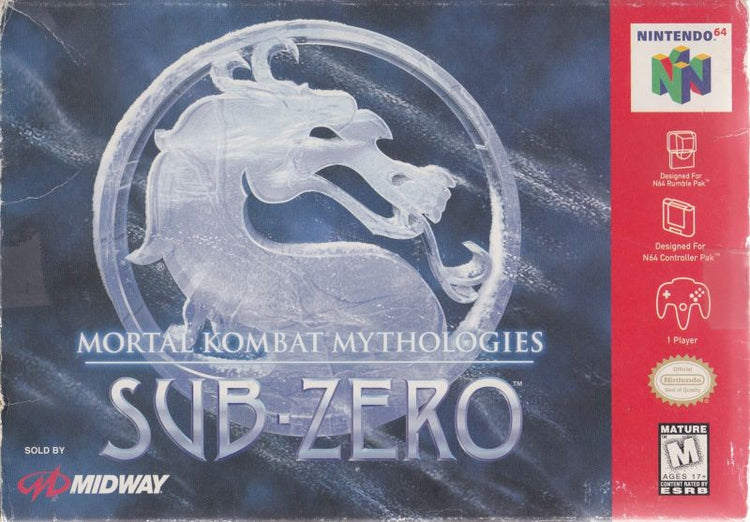Mortal Kombat Mythologies: Sub-Zero - Nintendo 64 Game