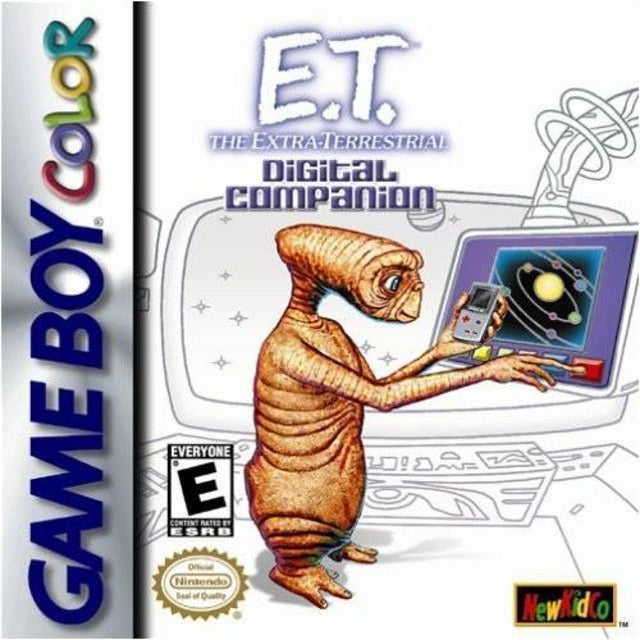 ET the Extra Terrestrial: Digital Companion - Gameboy Color Game