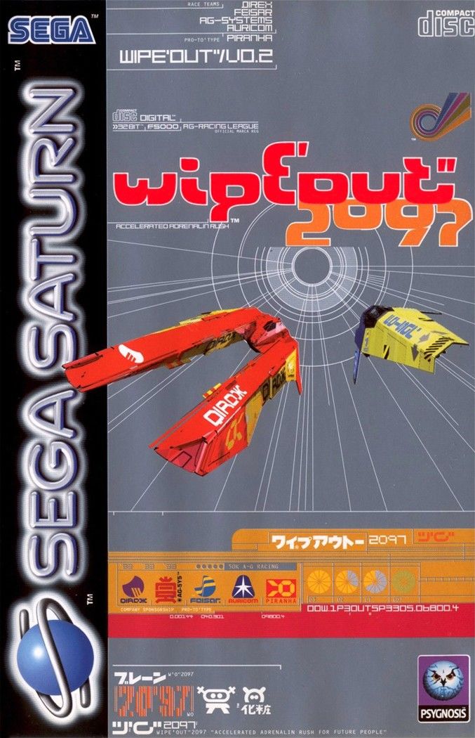 Wipeout - Sega Saturn Game