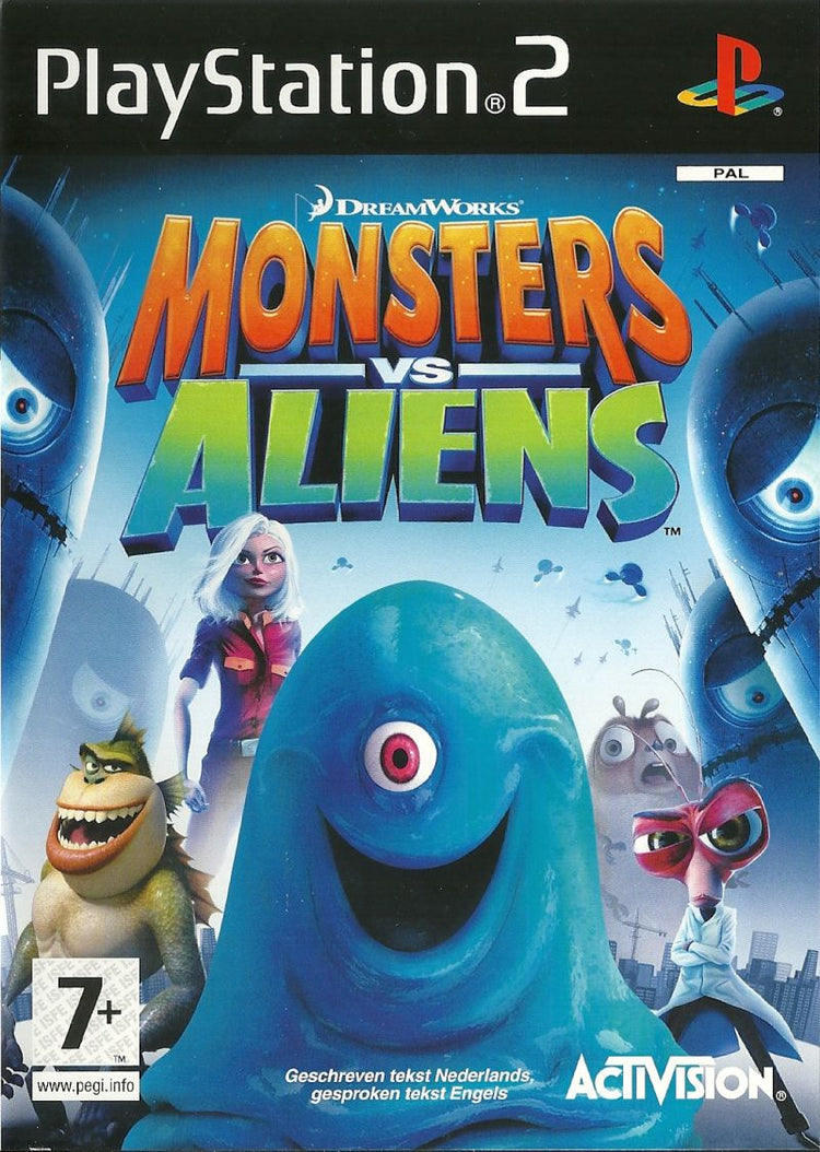 Monsters vs. Aliens - PS2 Game