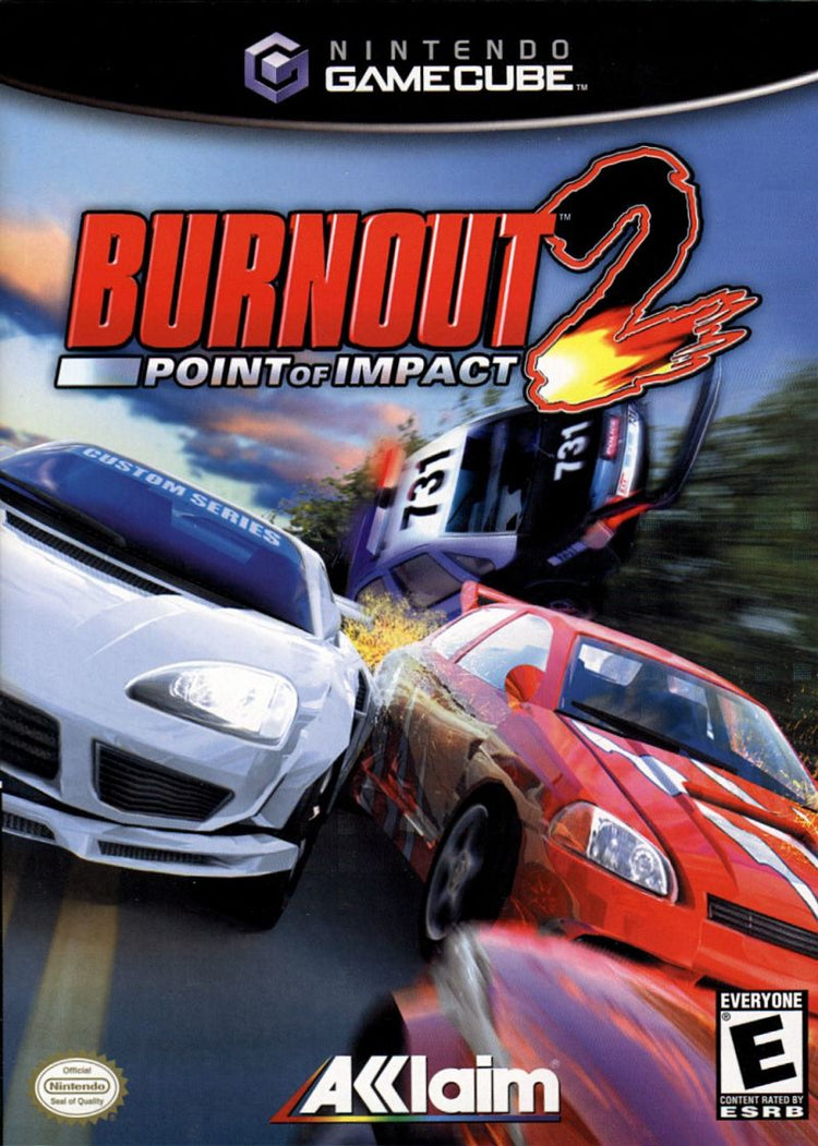 Burnout 2 Point of Impact - Gamecube Game