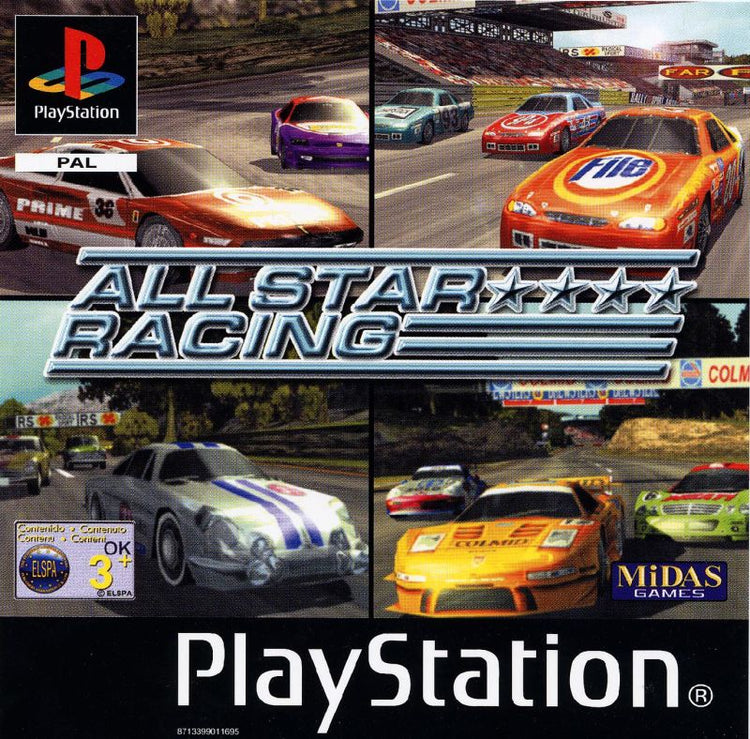 All-Star Racing - PS1 Game