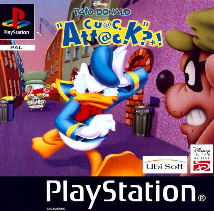 Donald Duck Going Quackers - PS1 Game