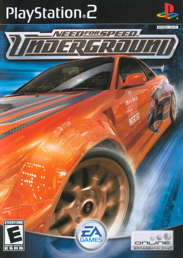 Need for Speed Underground - PS2 Game