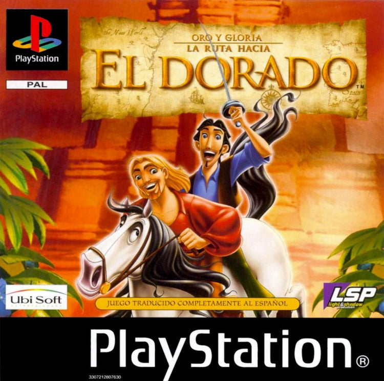 Gold and Glory The Road to El Dorado - PS1 Game
