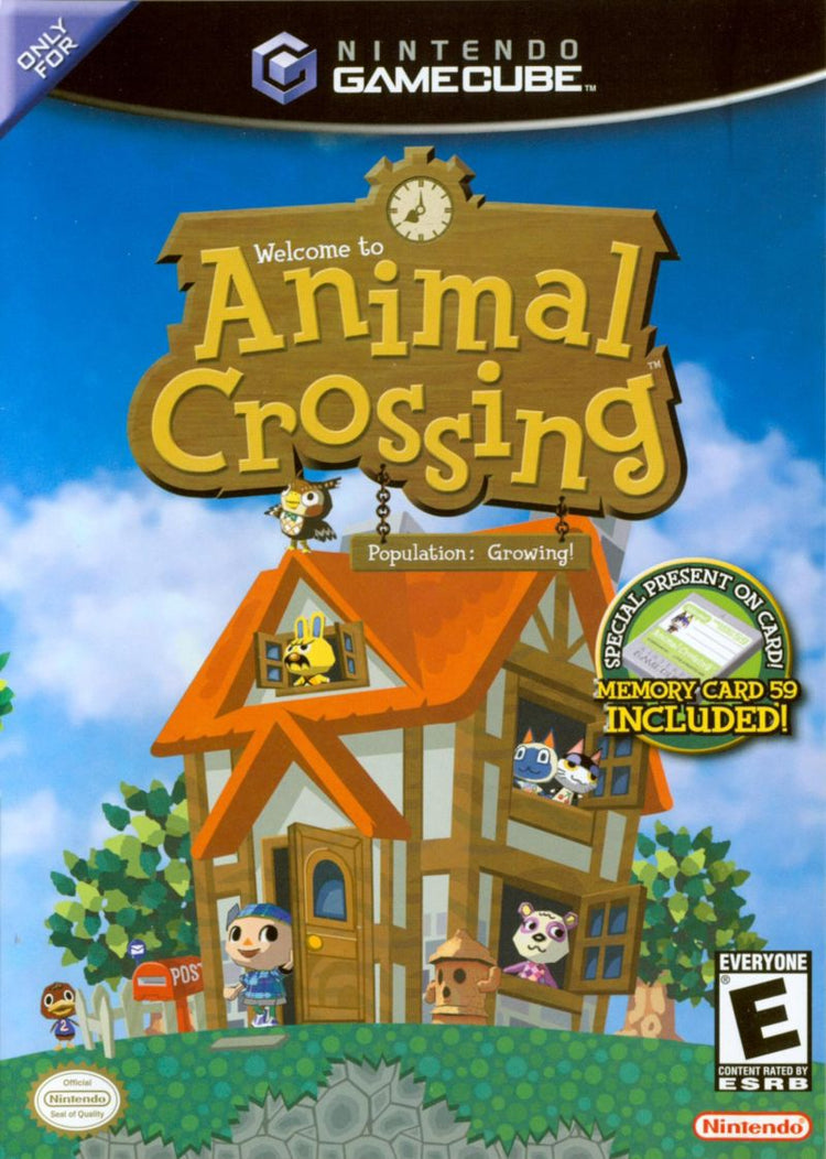 Animal Crossing - Gamecube Game