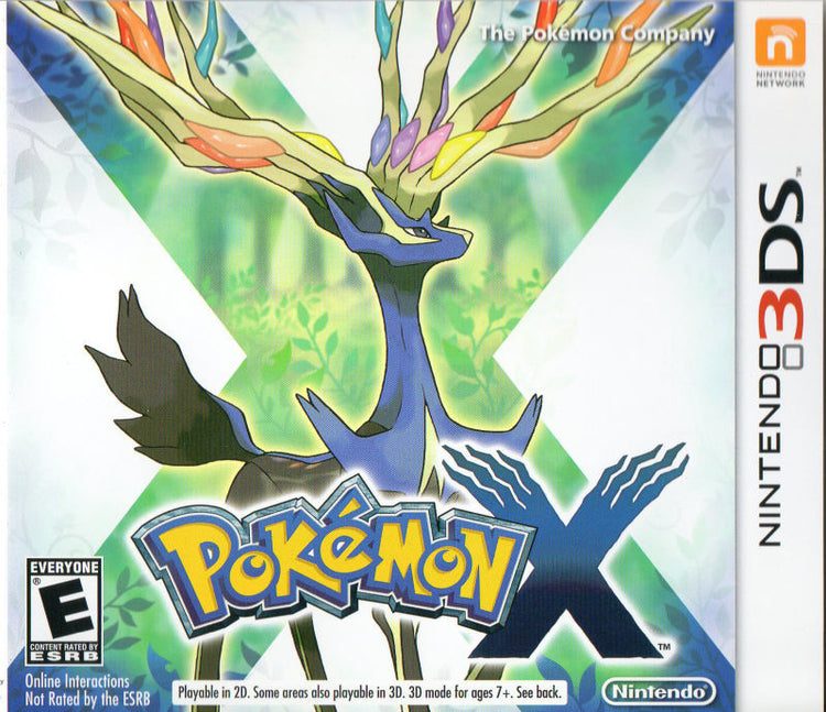 Pokemon X - Nintendo 3DS Game
