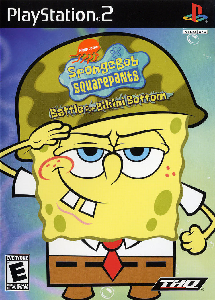 SpongeBob SquarePants Battle for Bikini Bottom - PS2 Game