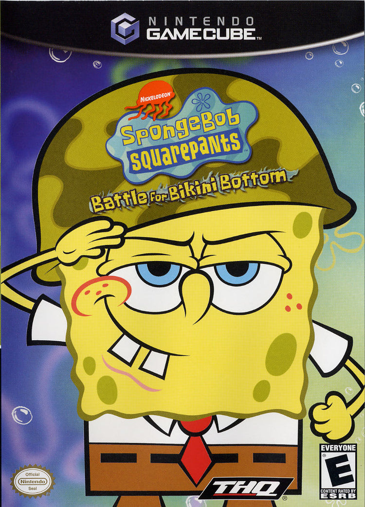 SpongeBob SquarePants Battle for Bikini Bottom - Gamecube Game
