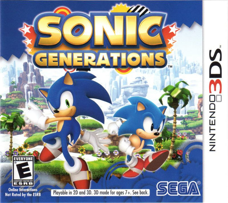 Sonic Generations - Nintendo 3DS Game