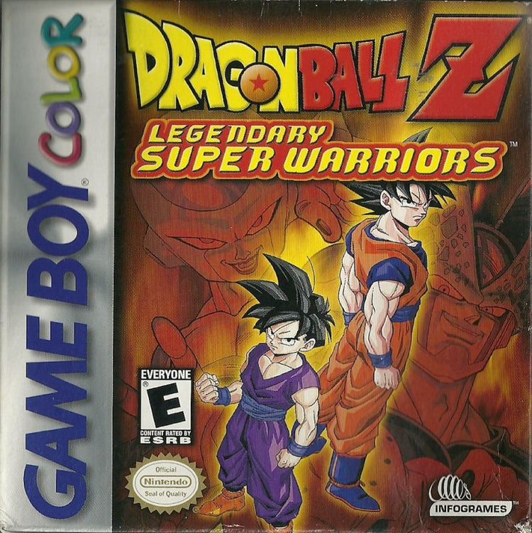 Dragon Ball Z Legendary Super Warriors - Gameboy Color Game