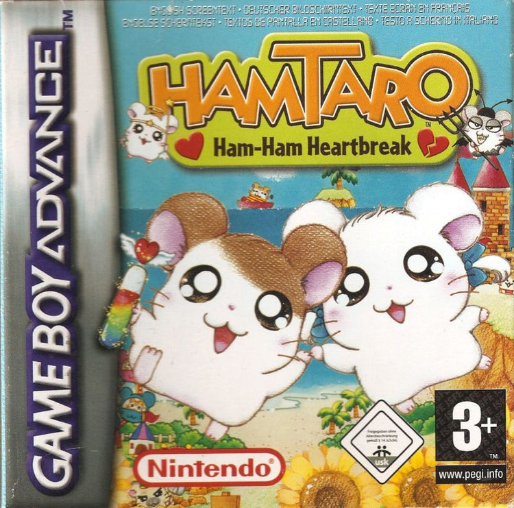 Hamtaro Ham Ham Heartbreak - GBA Game