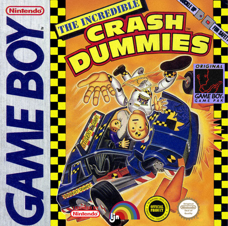 Incredible Crash Dummies - Gameboy Game