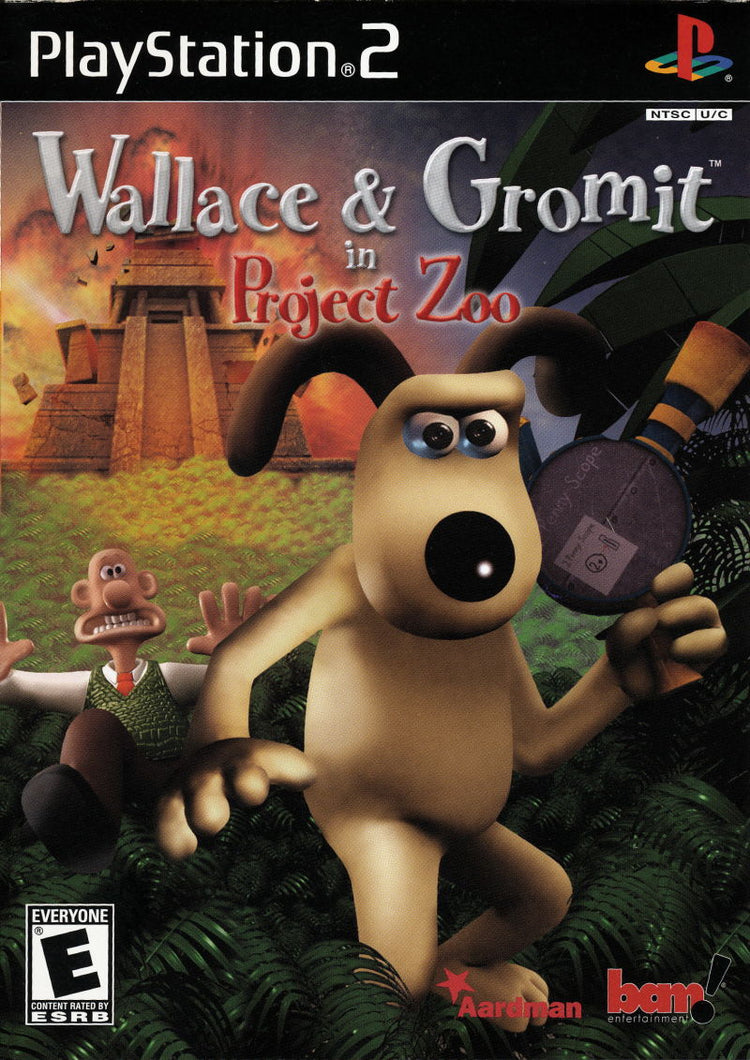 Wallace and Gromit Project Zoo - PS2 Game