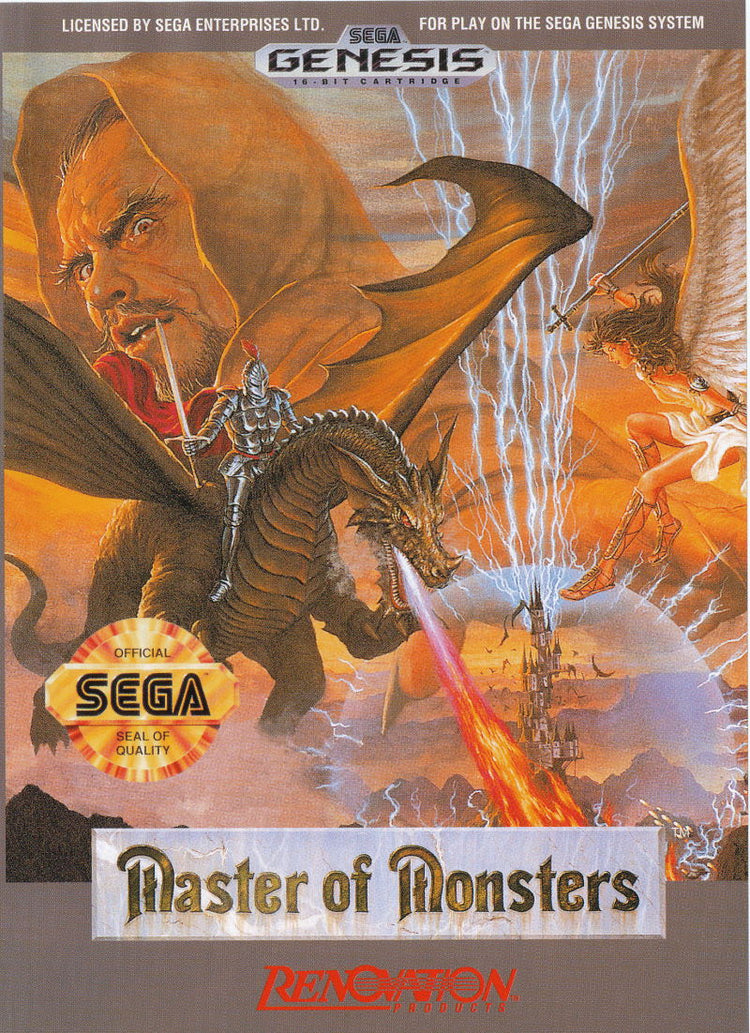 Master of Monsters - Sega Genesis Game