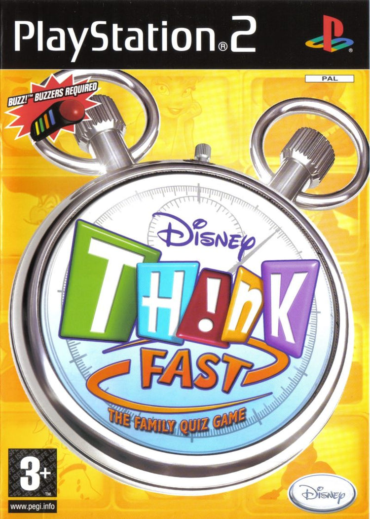 Think Fast - PS2 Game