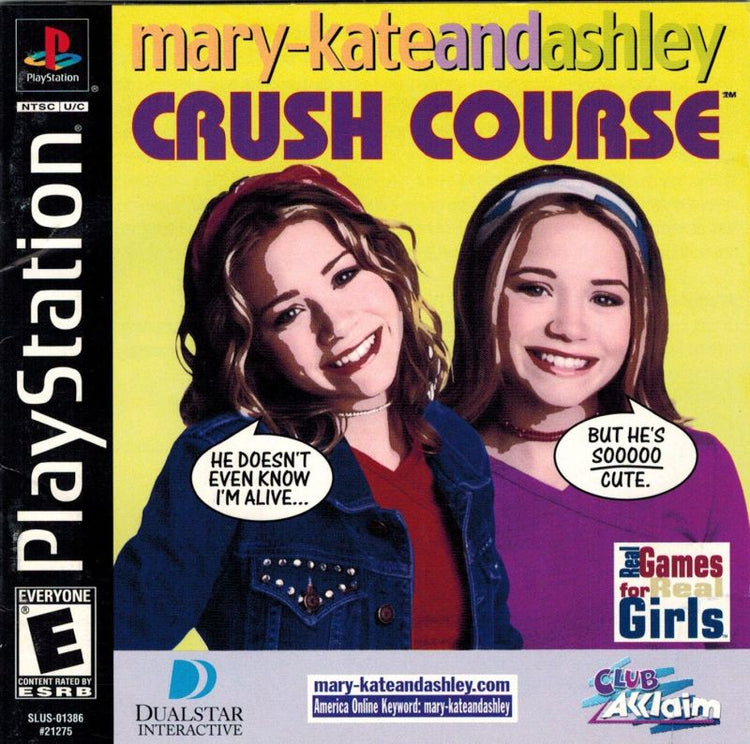Mary-Kate and Ashley Crush Course - PS1 Game