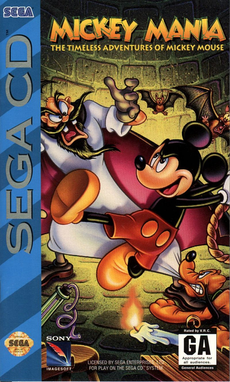 Mickey Mania - Sega CD Game