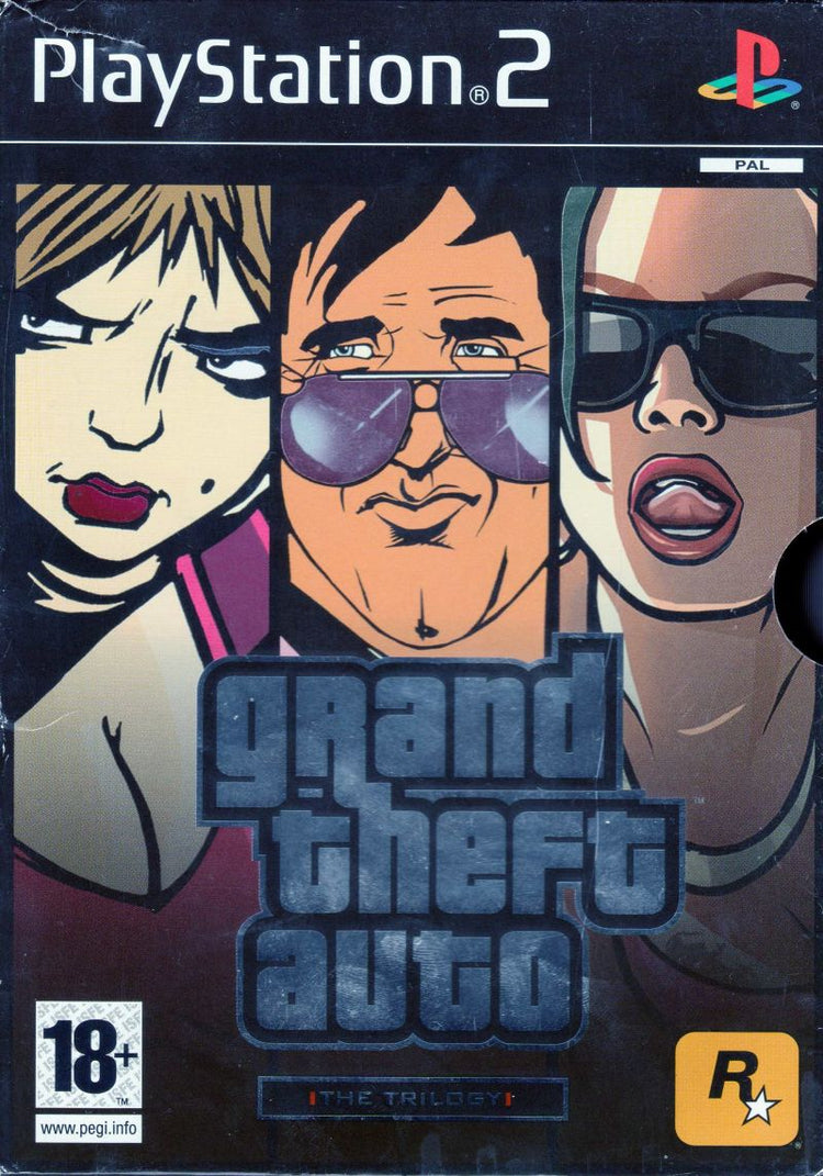 Grand Theft Auto Trilogy - PS2 Game