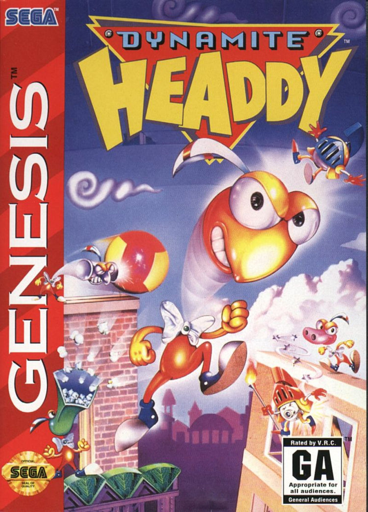 Dynamite Headdy - Sega Genesis Game